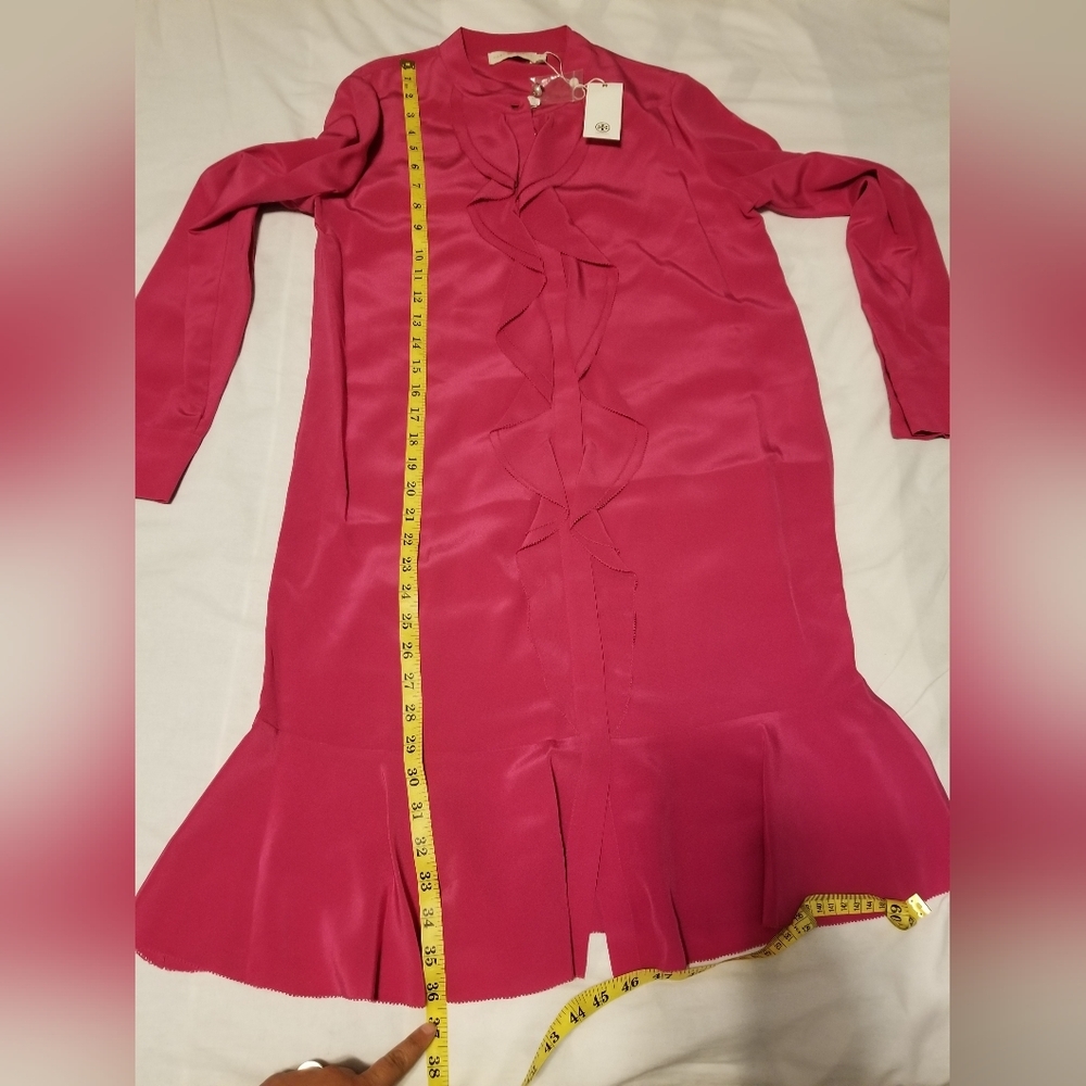 NWT Tory Burch JANE DRESS, Size 2,6 Color Pink - Picture 12 of 12